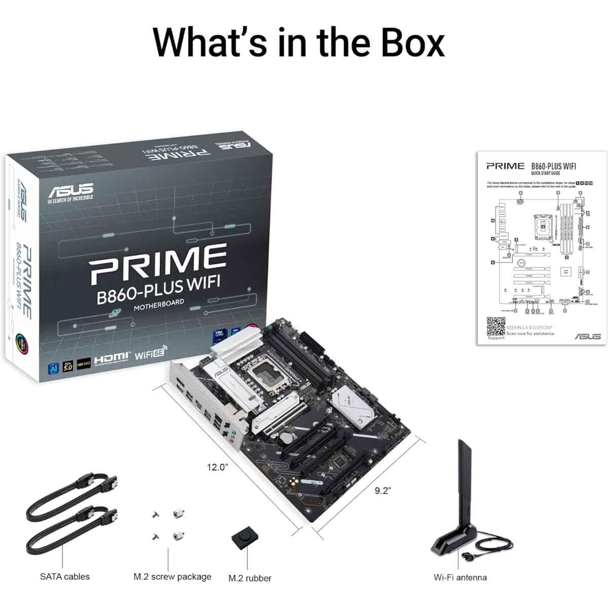 Asus Prime B860-Plus WiFi Motherboard