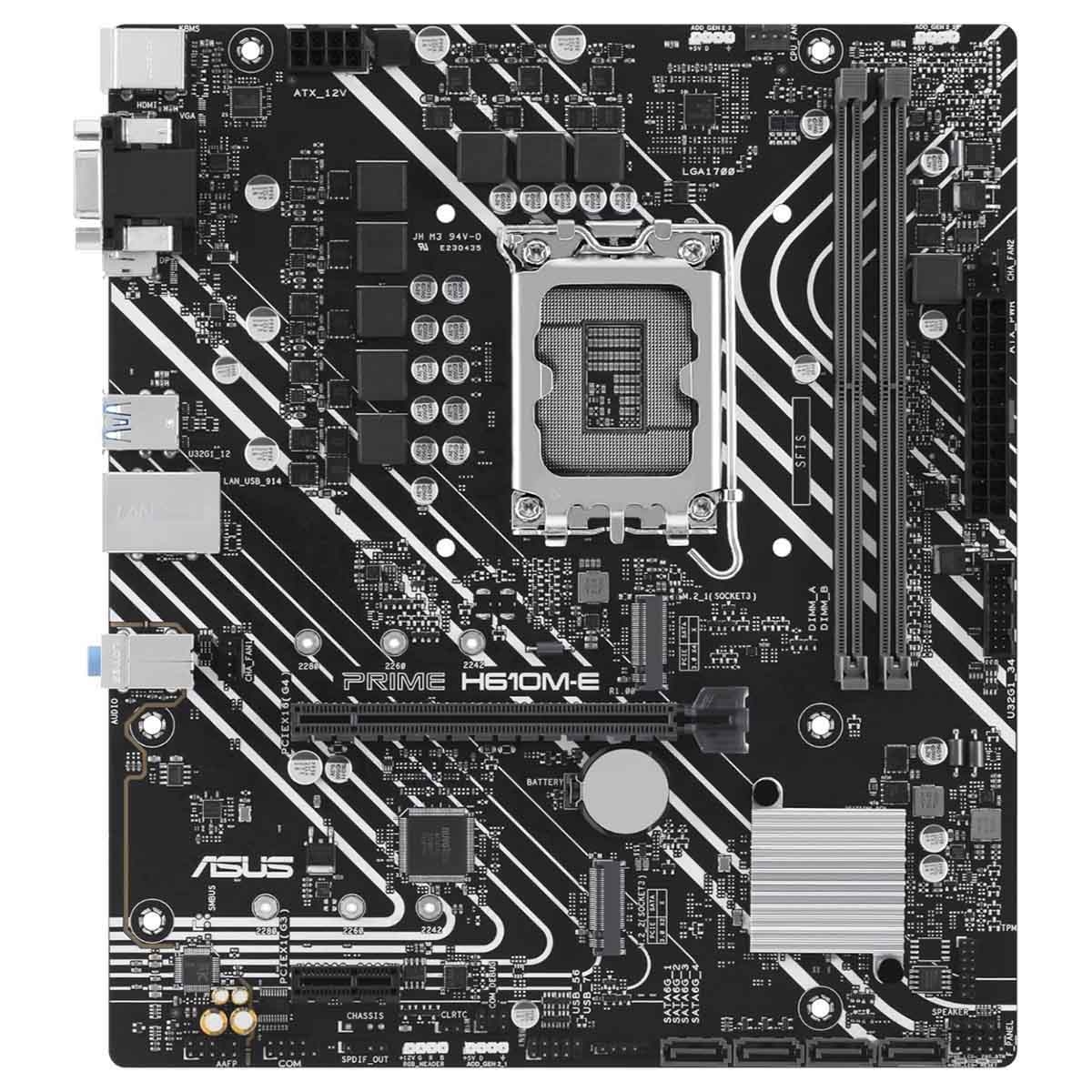 Asus Prime H610M-E-CSM Motherboard