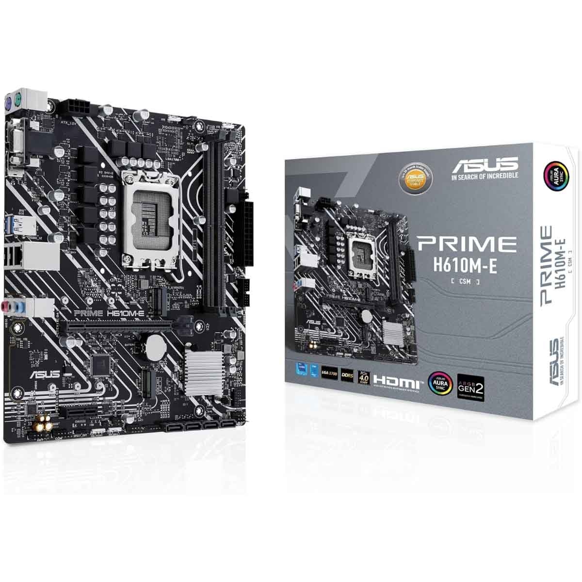 Asus Prime H610M-E-CSM Motherboard