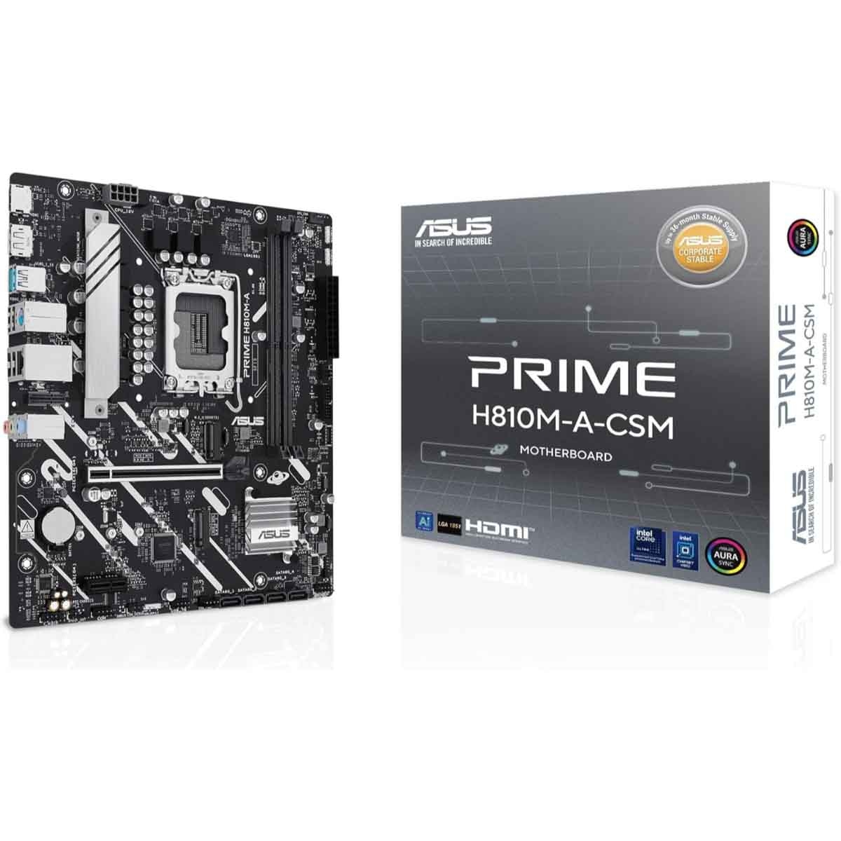Asus Prime H810M-A-CSM Motherboard