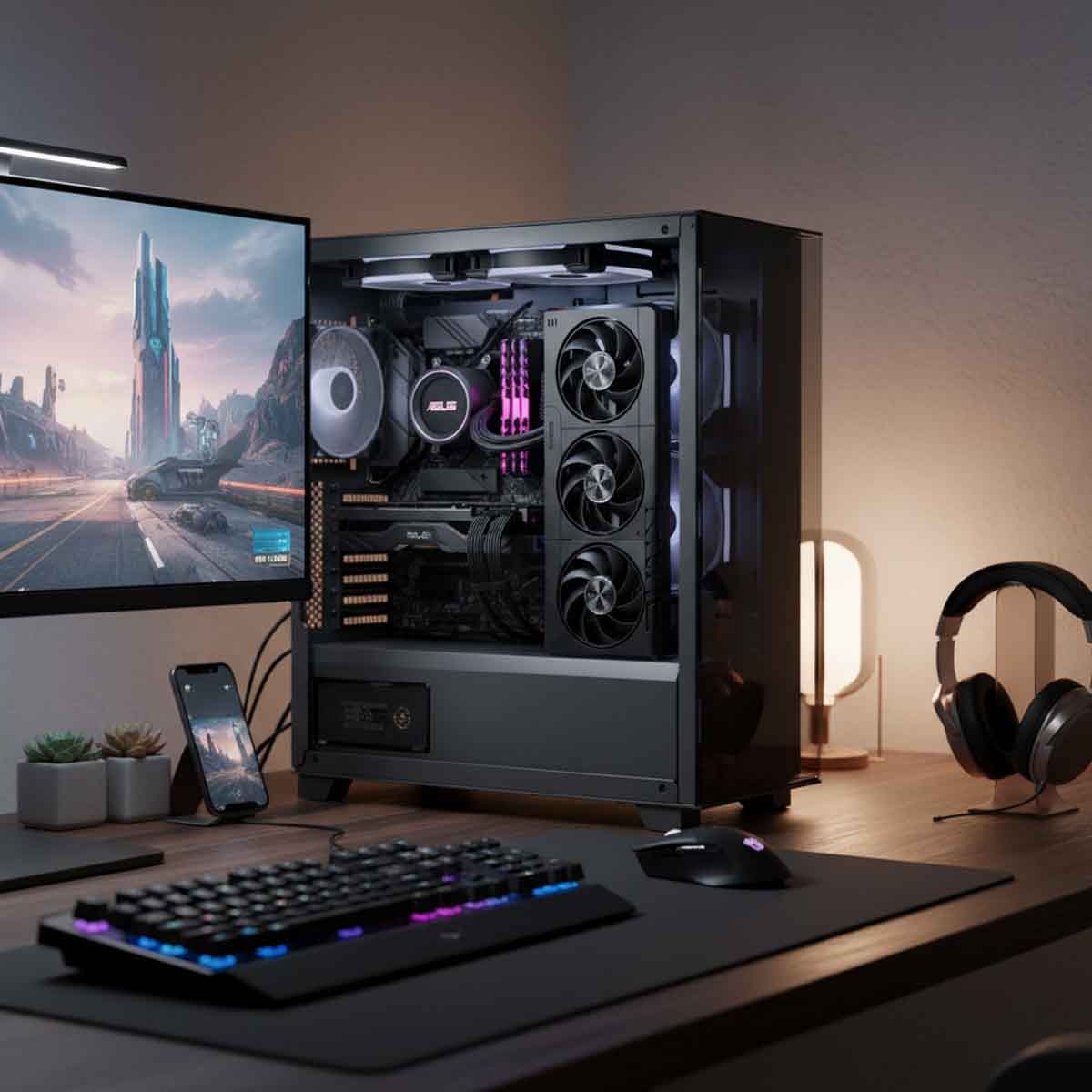 أسوس بطاقة رسومات برايم آر تي إكس 5060 تي آي أوفر كلوك 8 جيجابايت