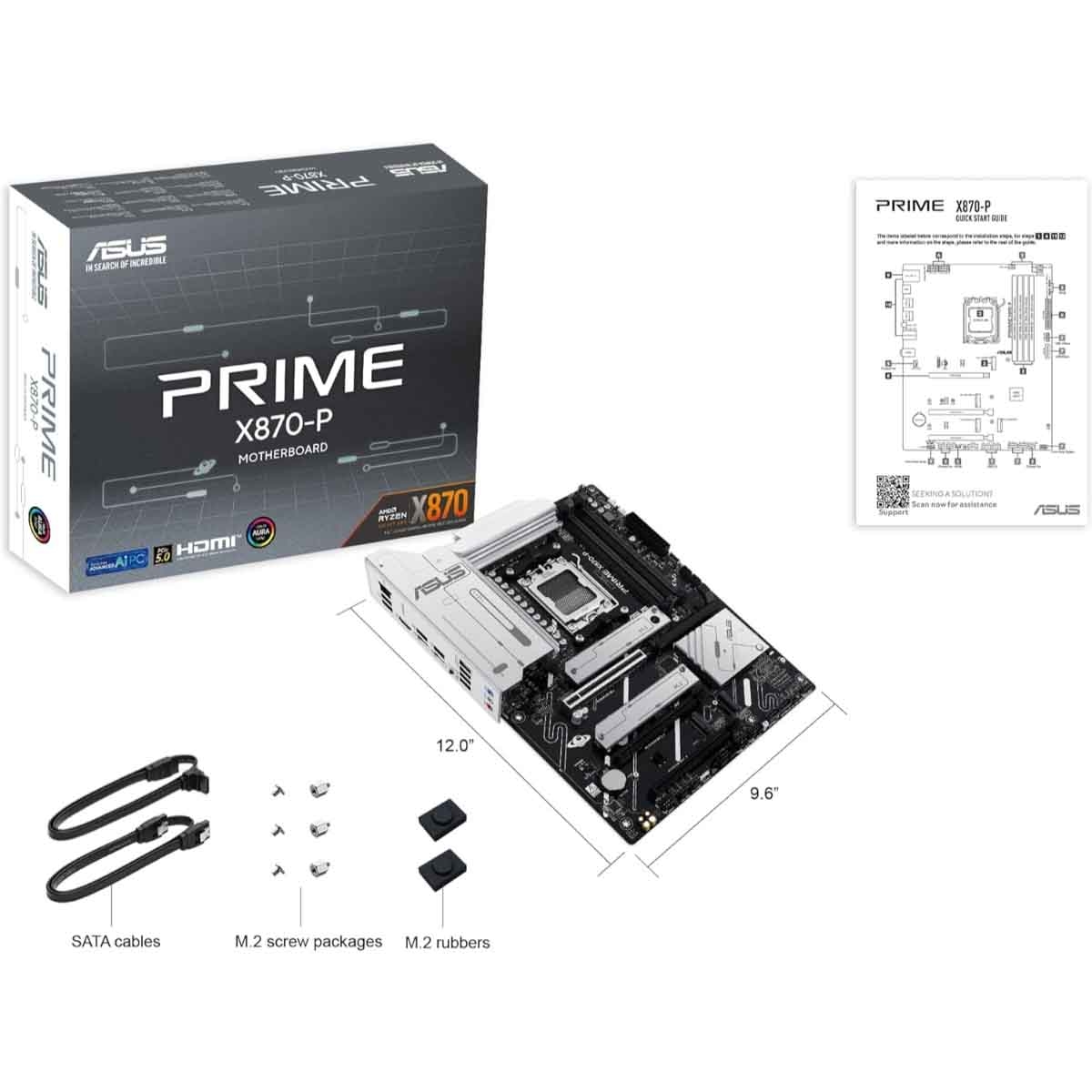 أسوس برايم X870-P لوحة أم للألعاب