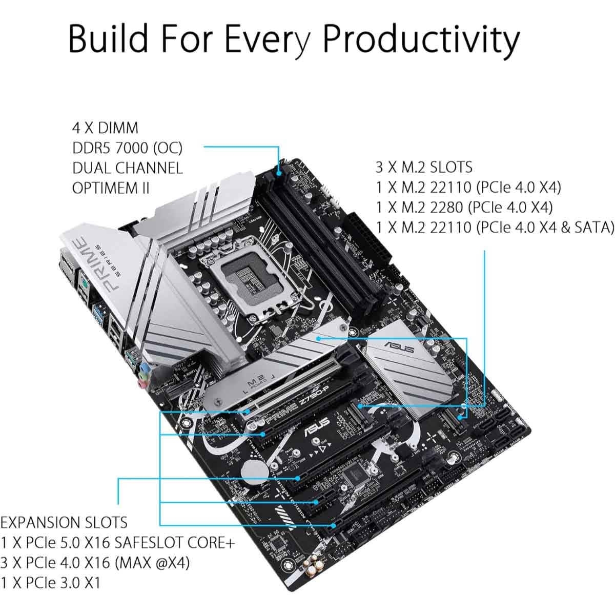 ASUS Prime Z790-P Gaming Motherboard