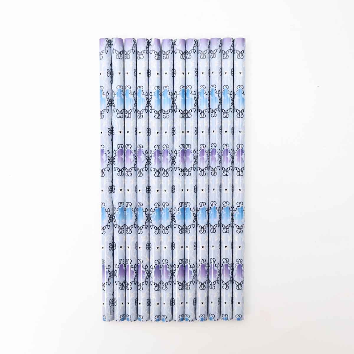 Disney Princess 12 HB Pencils Unisex, 3-4 Years