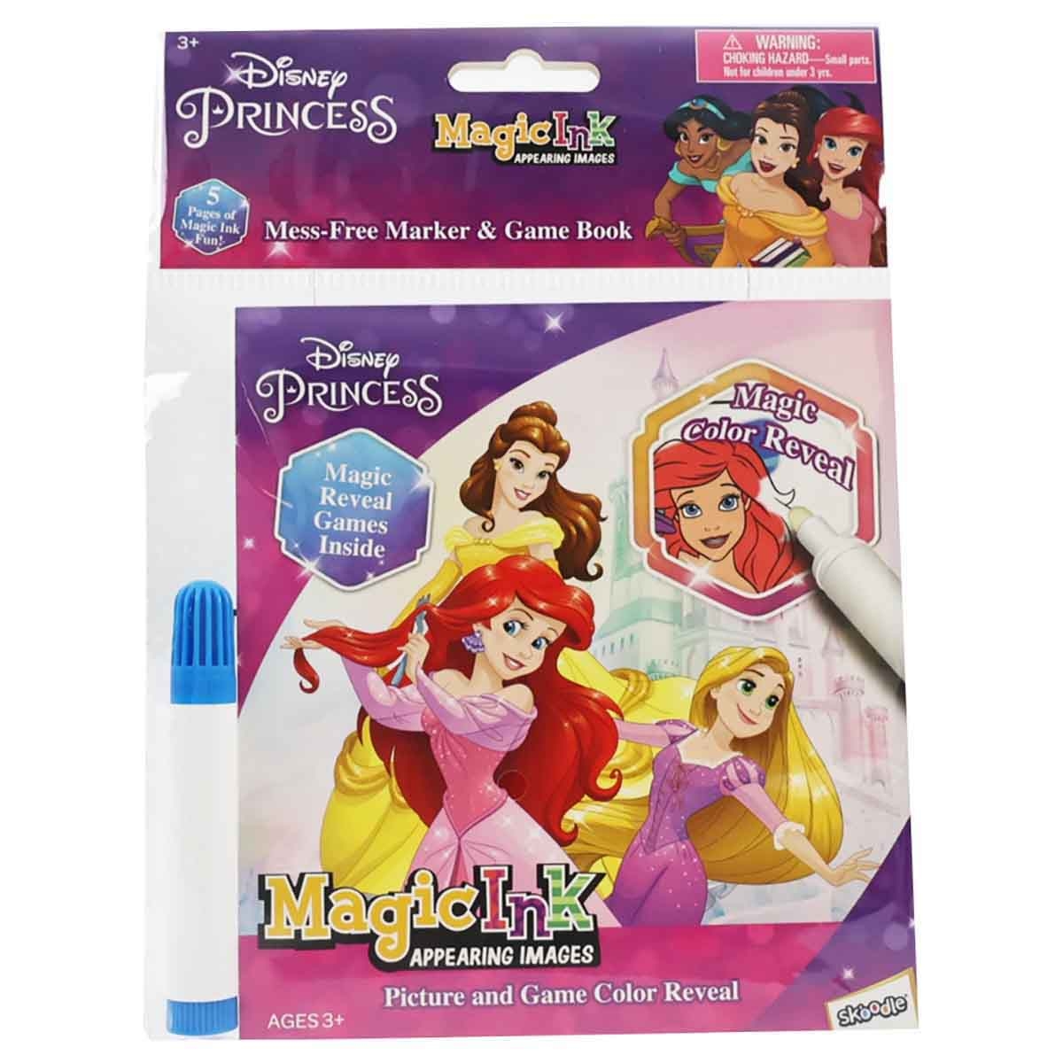 Disney Princess Mini Magic Ink Book Unisex, 3-4 Years