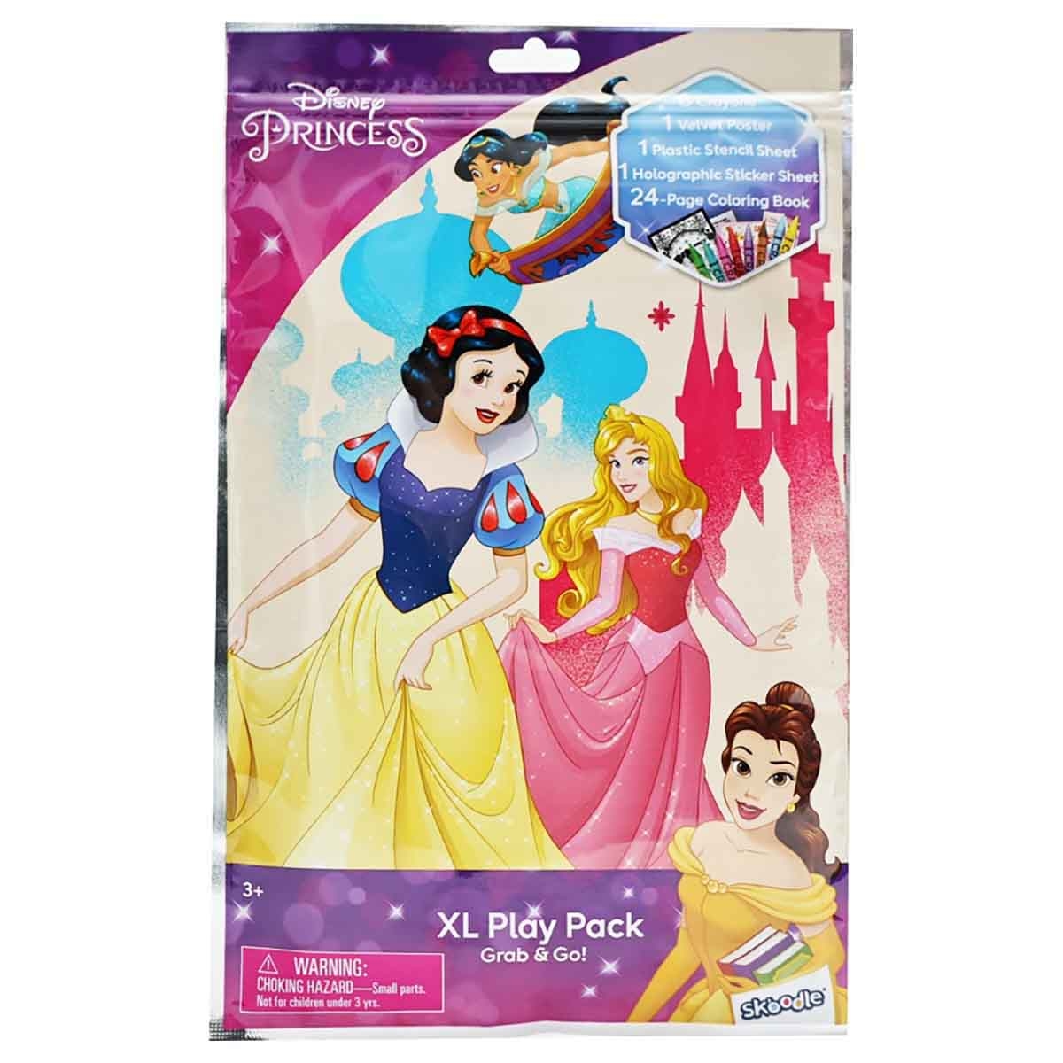 Disney Princess 10005-4 Grab & Go Play Pack Unisex, 3-4 Years