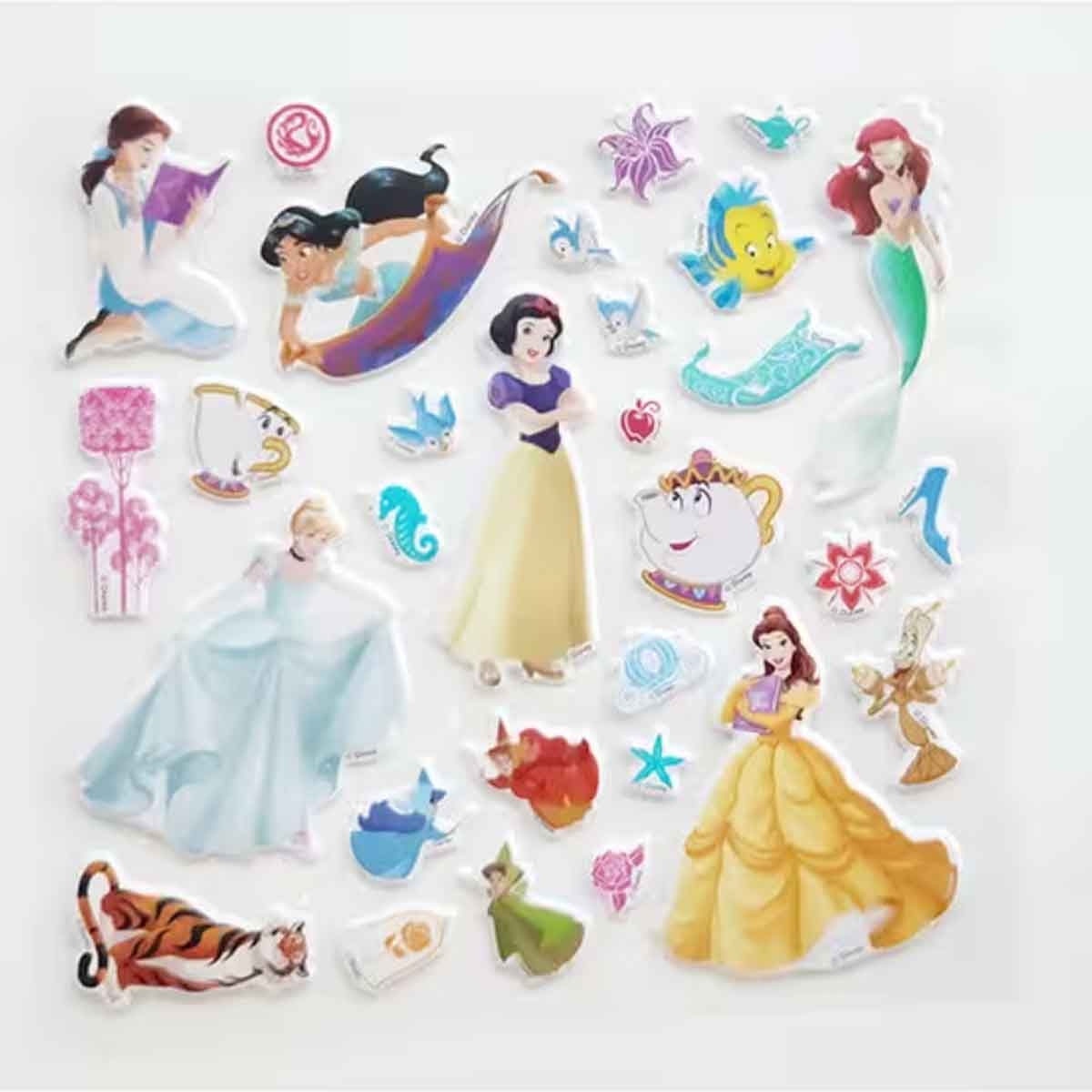 Disney Princess Puffy Sticker Play Set Unisex, 3-4 Years