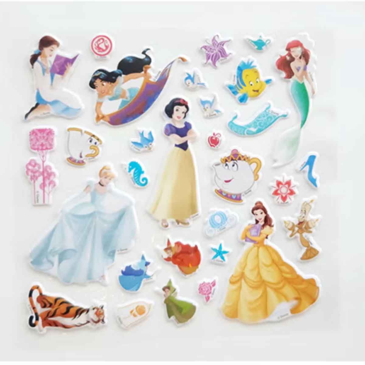 Disney Princess Puffy Sticker Play Set Unisex, 3-4 Years