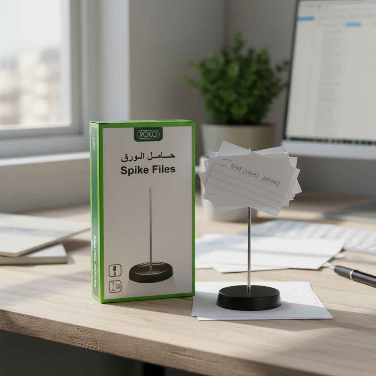 روكو دبوس أوراق أسود