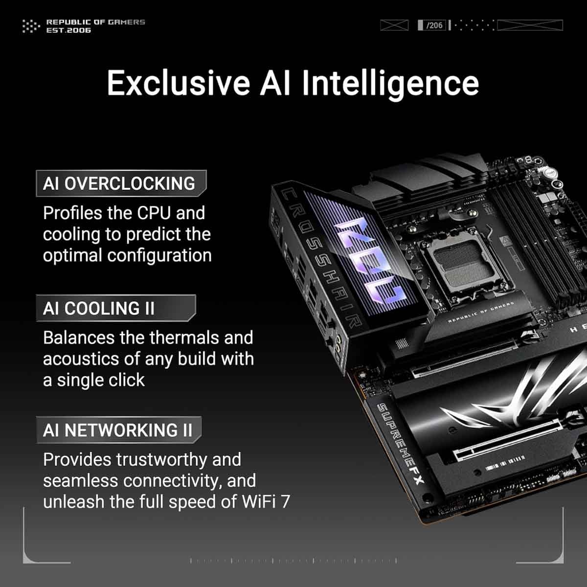 ASUS ROG Crosshair X870E Hero Gaming Motherboard