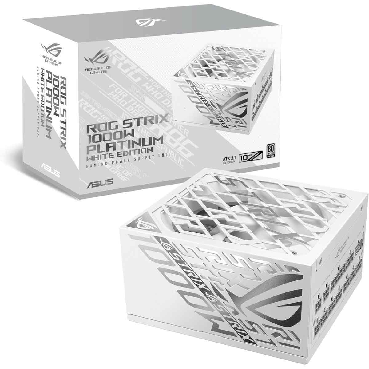 Asus ROG Strix 1000W Platinum White Edition Power Supply Unit
