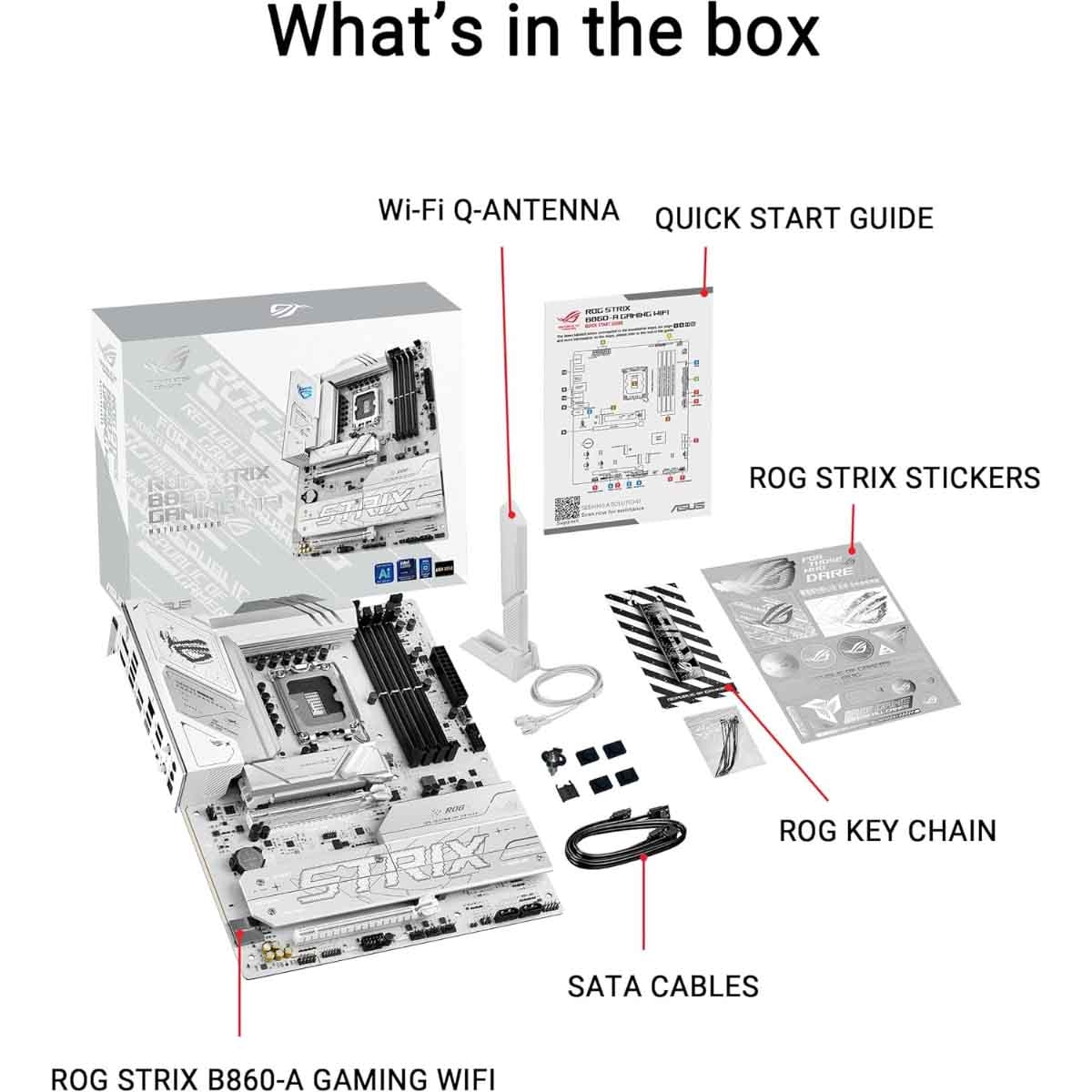Asus ROG Strix B860-A Gaming WiFi Motherboard