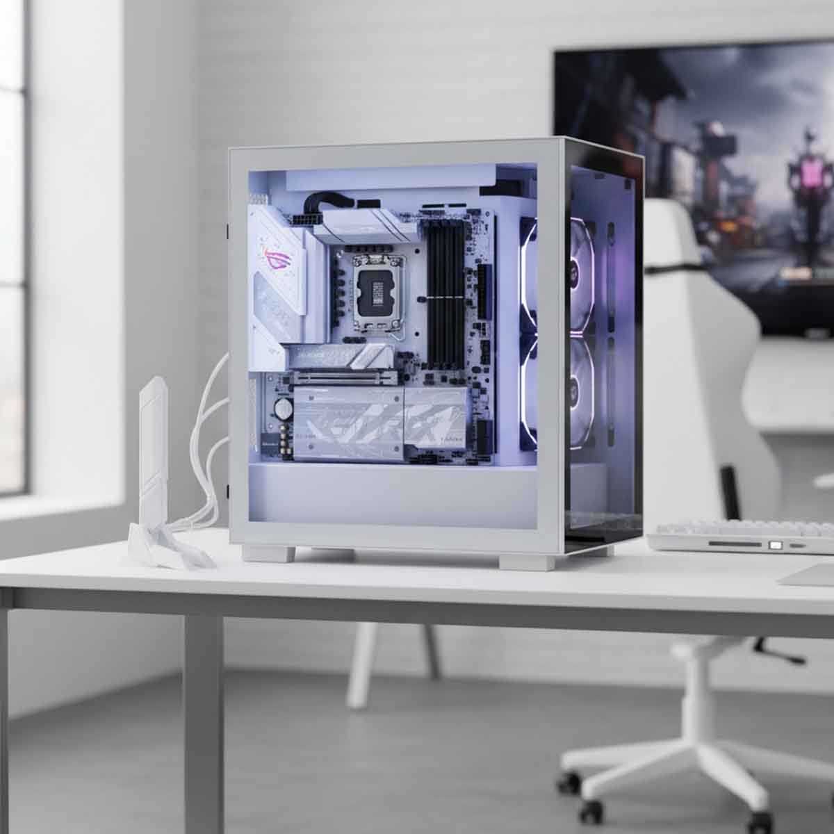 أسوس لوحة أم آر أو جي ستريكس بي860-جي غيمينغ واي فاي