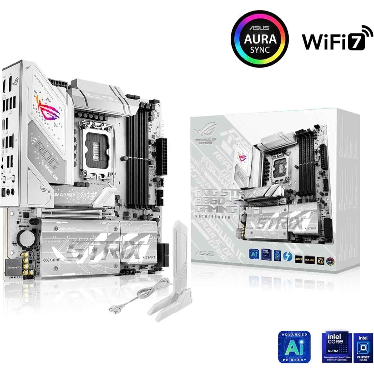 أسوس لوحة أم آر أو جي ستريكس بي860-جي غيمينغ واي فاي