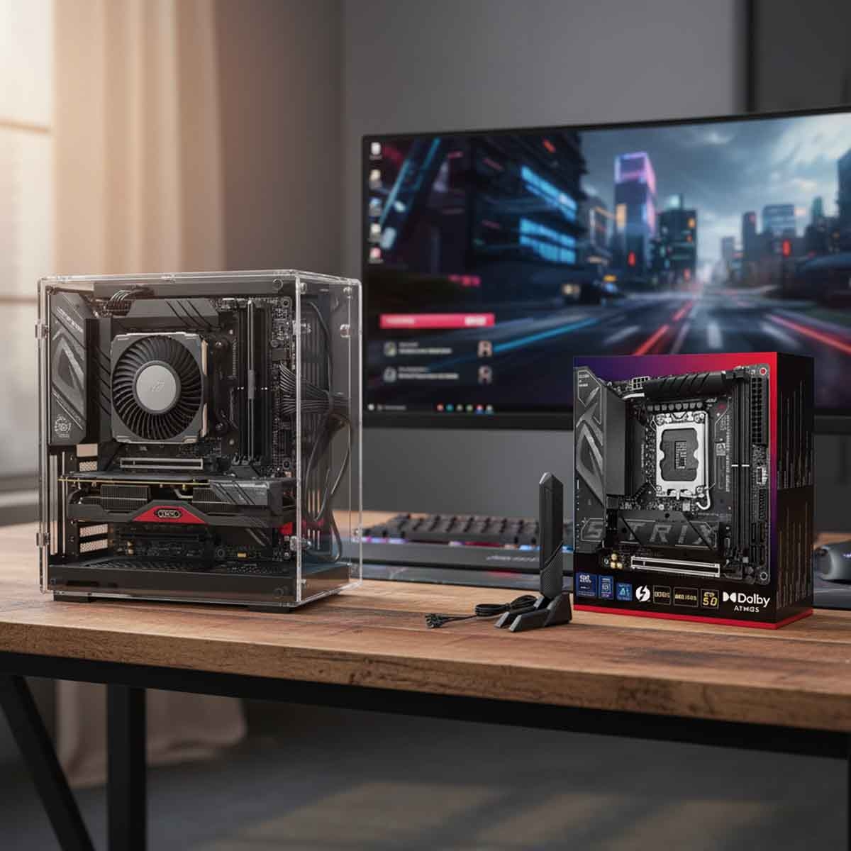 Asus ROG Strix B860-I Gaming WiFi Motherboard