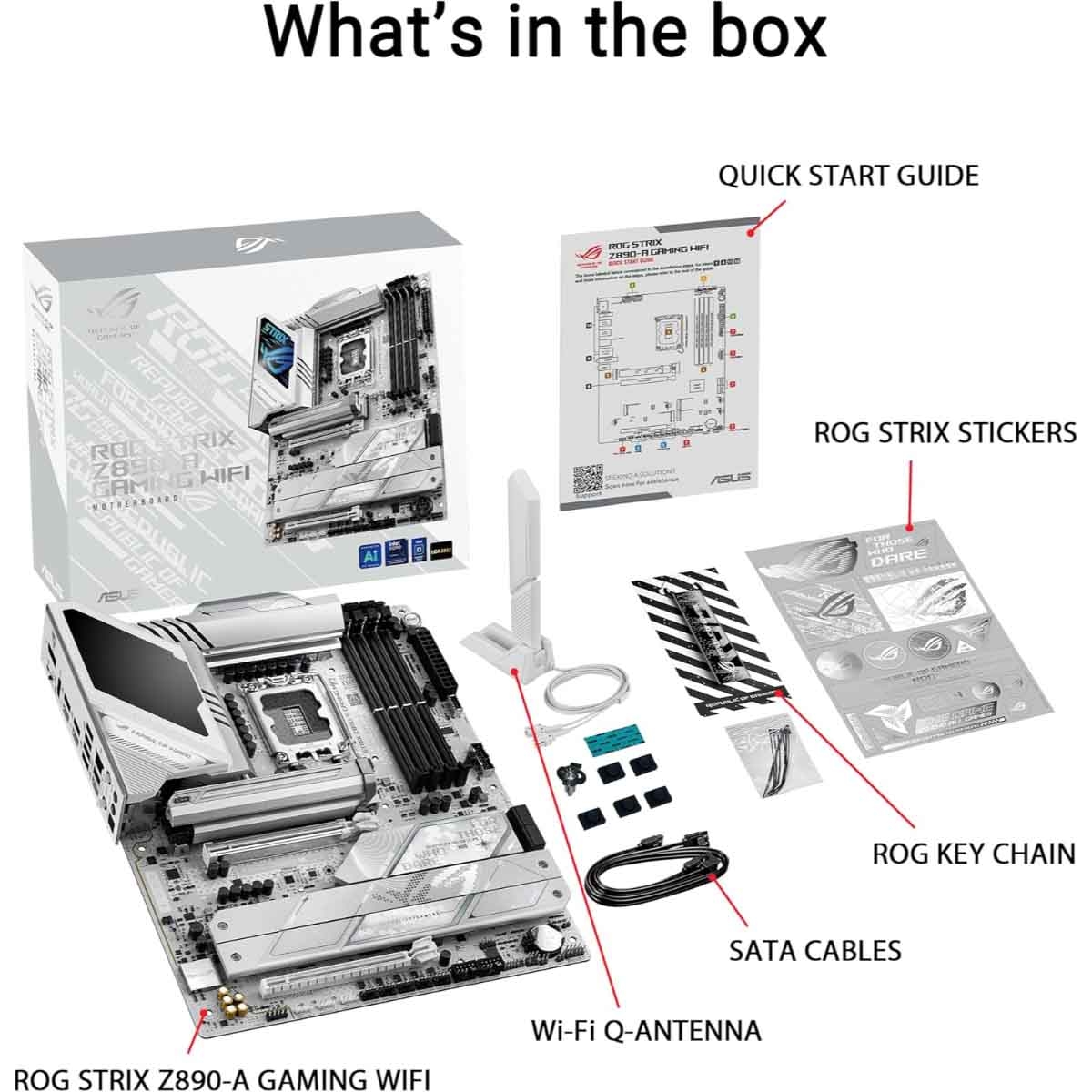 ASUS ROG Strix Z890-A WiFi Gaming Motherboard