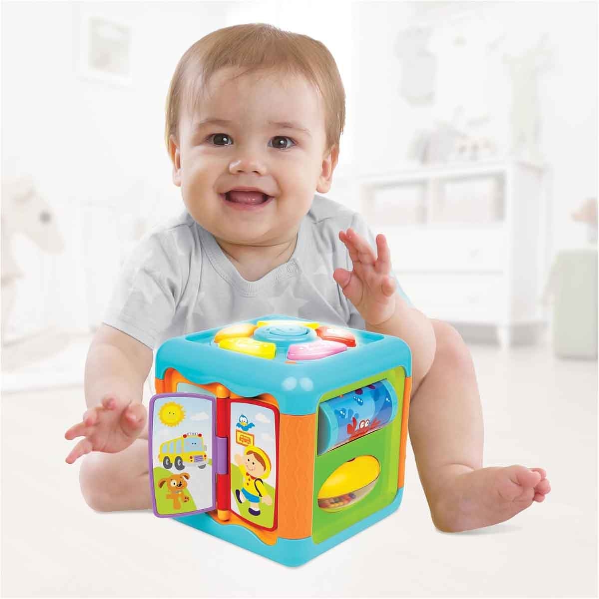 Winfun Side-To-Side Discovery Cube Toddler, 0-2 Years