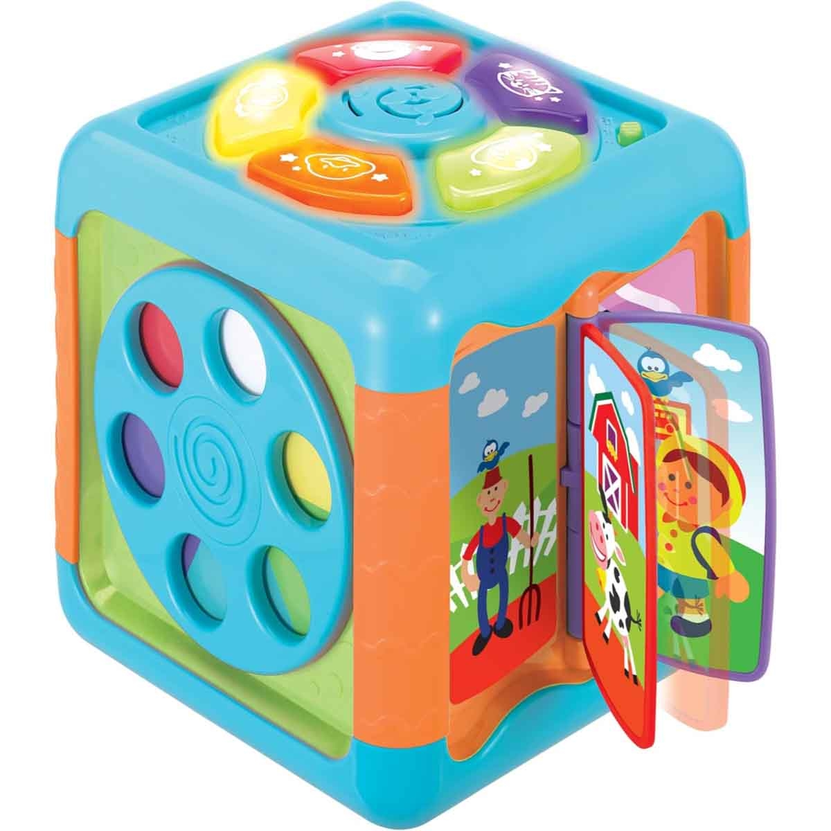 Winfun Side-To-Side Discovery Cube Toddler, 0-2 Years