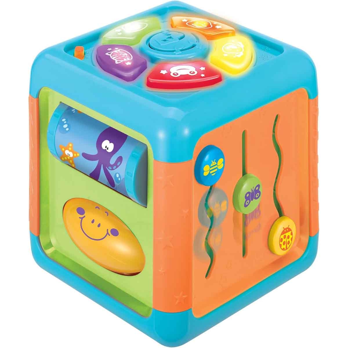 Winfun Side-To-Side Discovery Cube Toddler, 0-2 Years
