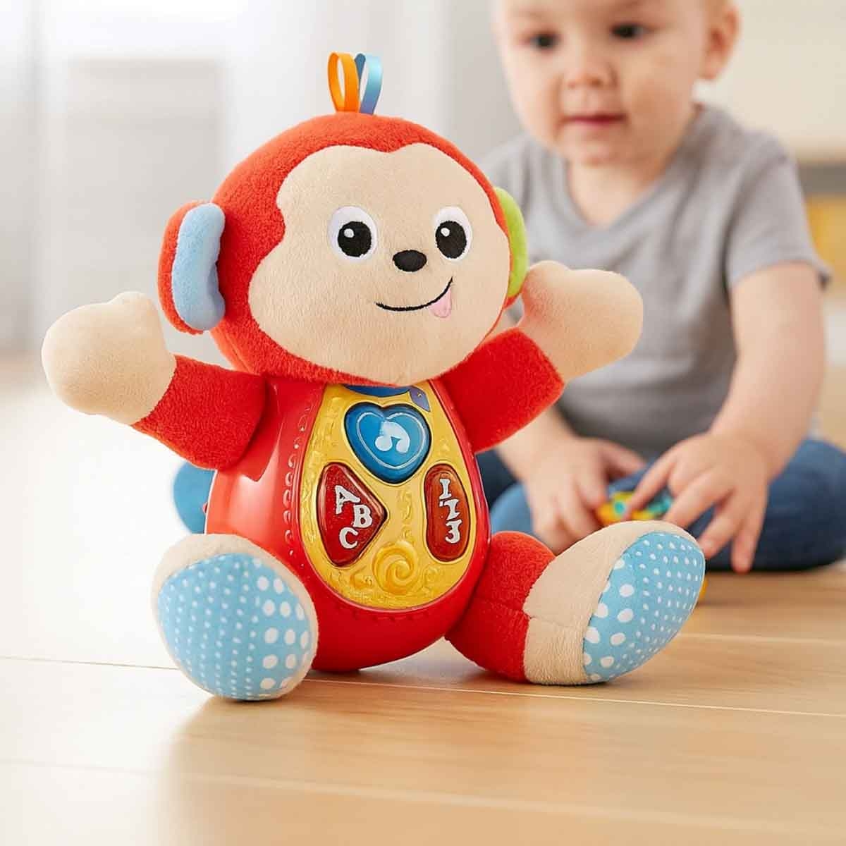 Winfun Sing 'N Learn Animal Monkey Pal Toddler, 0-2 Years
