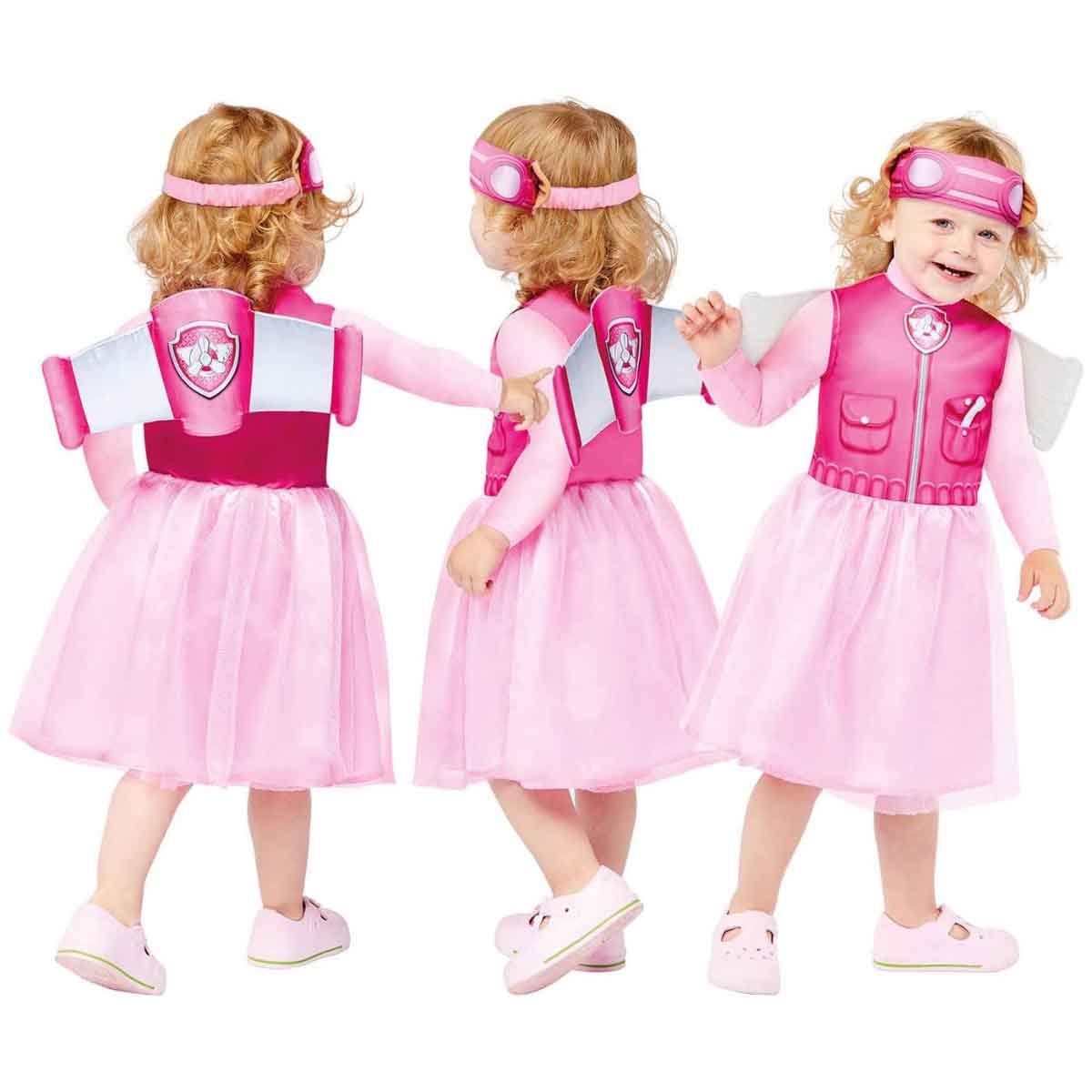 Paw Patrol Skye Costume Girls, 2-3 Years