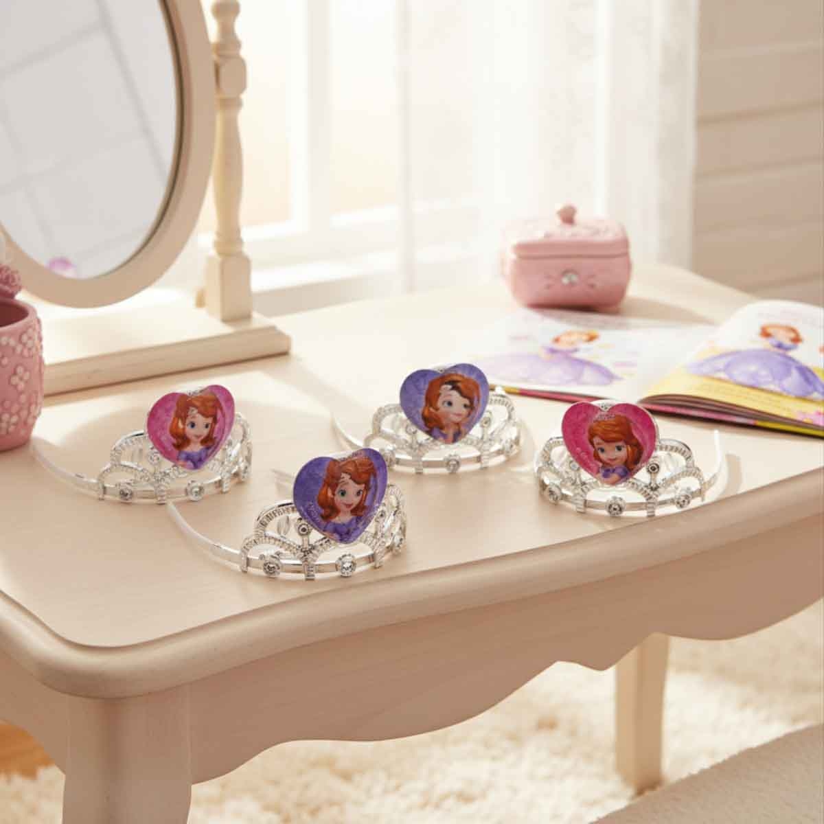 Disney Sofia The First 4-Piece Mini Tiaras Set