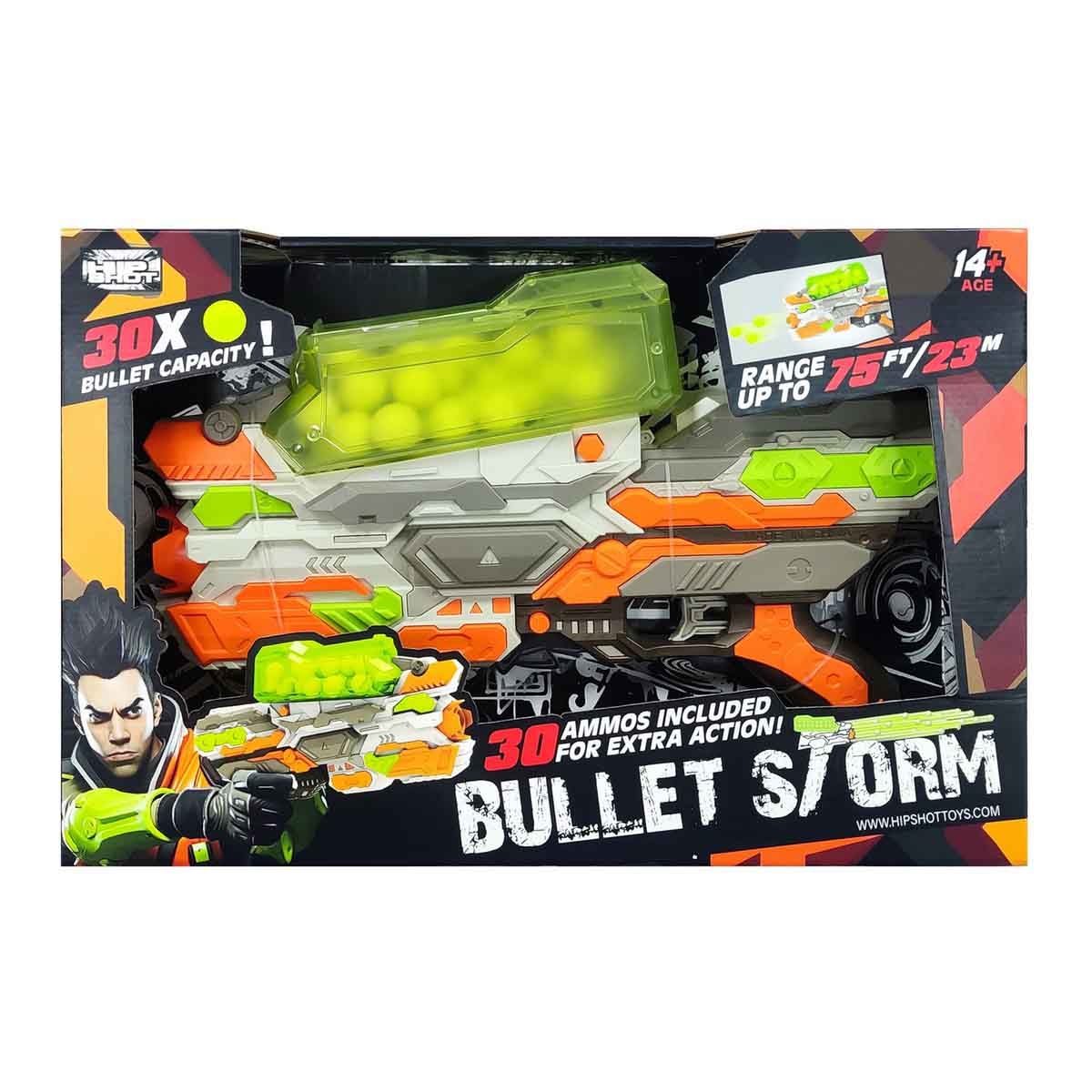 هيب شوت لعبة قاذف إسفنجي موديل FJ9012 للجنسين، عمر 8-10 سنوات