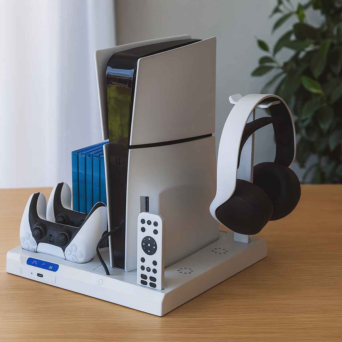 369 حامل عمودي نحيف لجهاز بلاي ستيشن 5