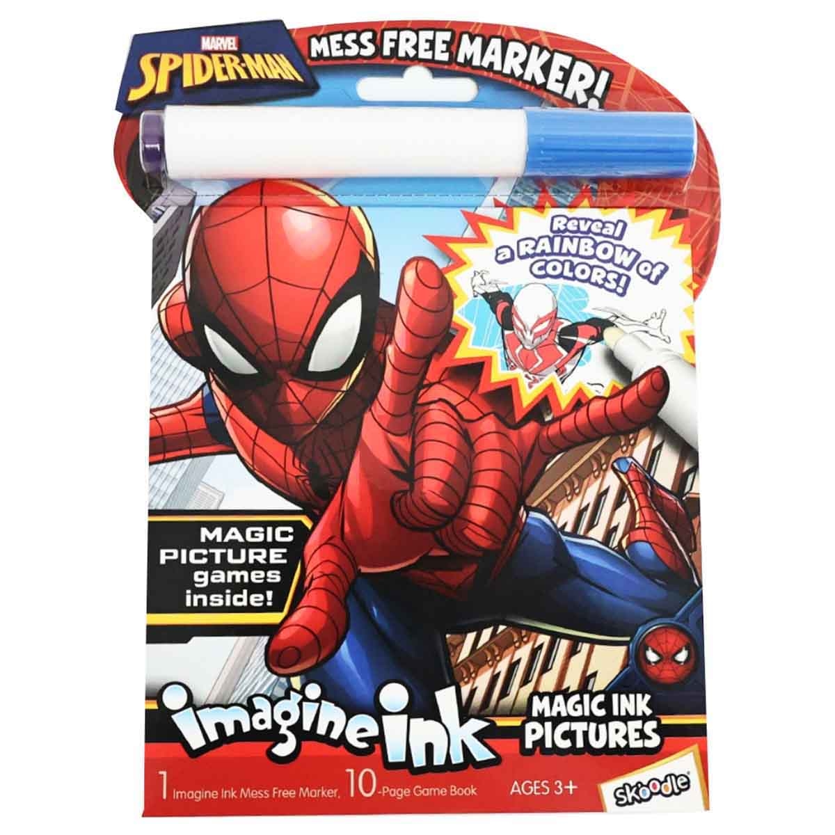 Spider-Man Magic Ink Book Unisex, 3-4 Years