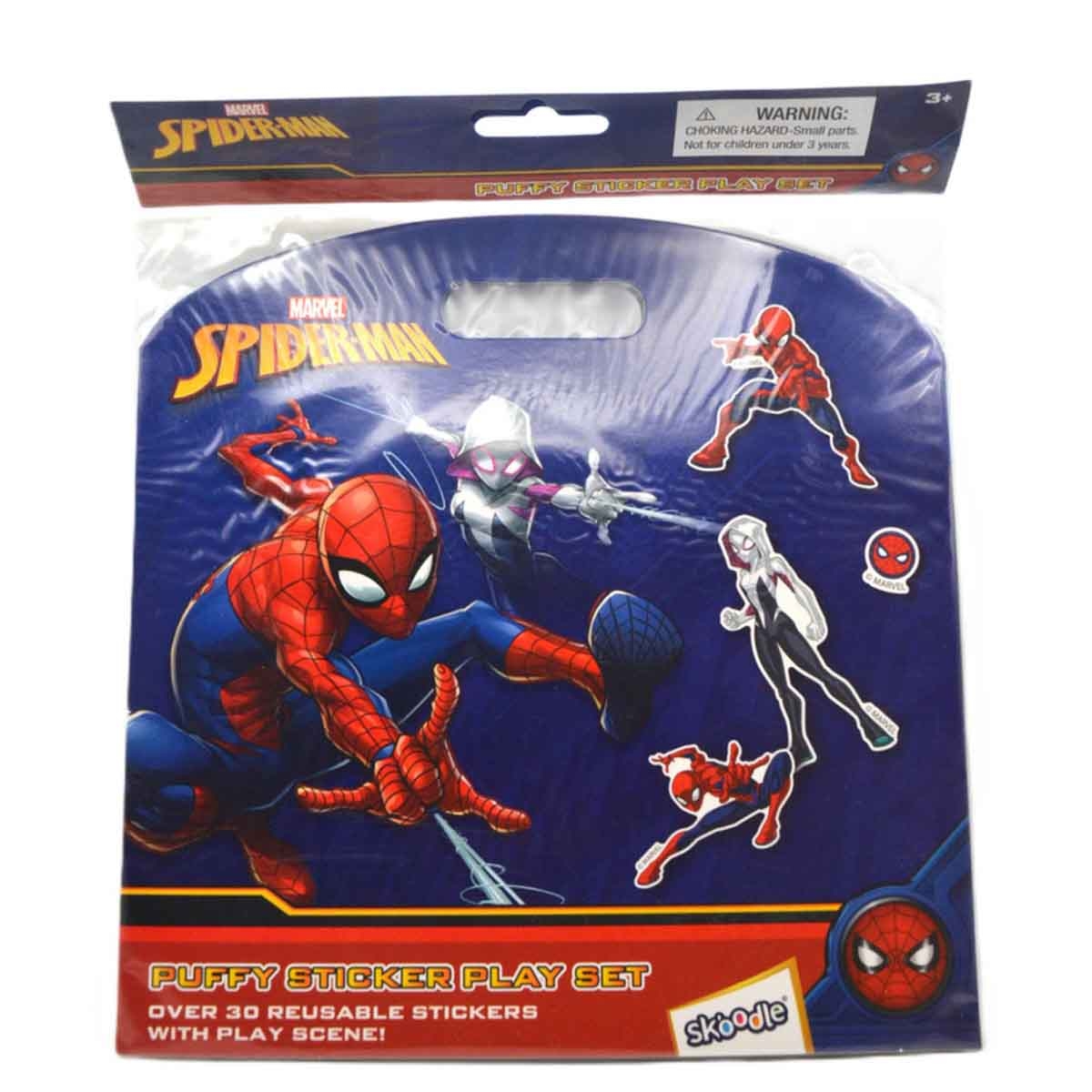 Spider-Man Puffy Sticker Play Set Unisex, 3-4 Years