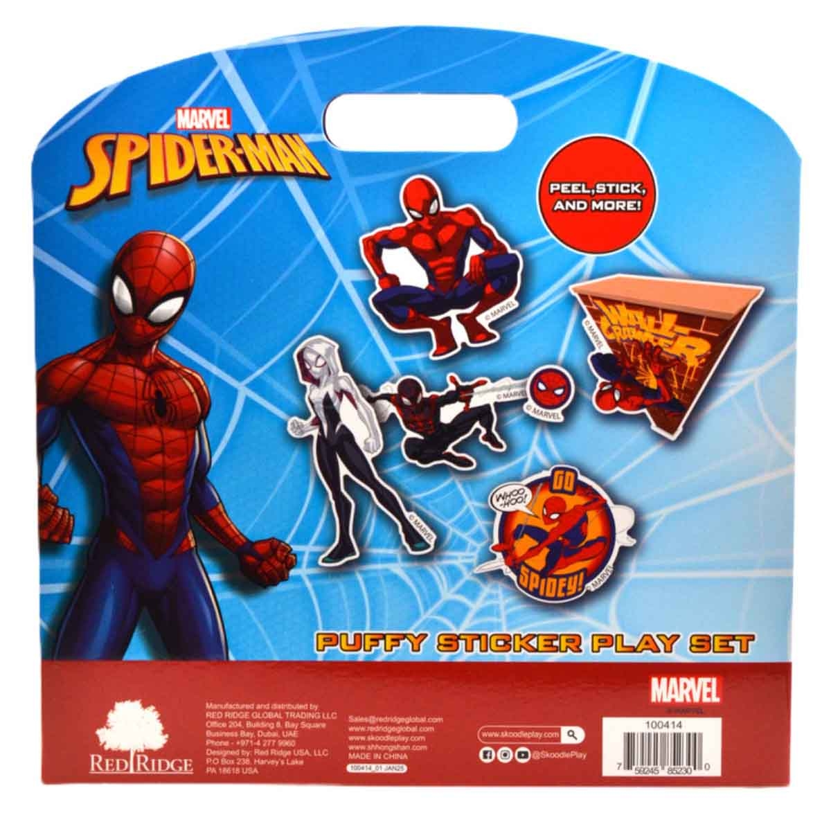 Spider-Man Puffy Sticker Play Set Unisex, 3-4 Years