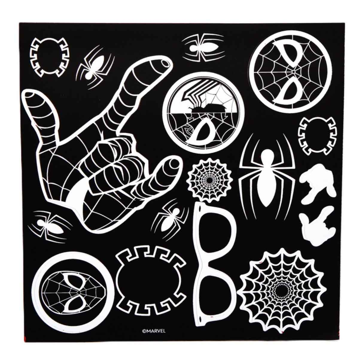Spider-Man Scratch Scribble Sticker Set Unisex, 3-4 Years