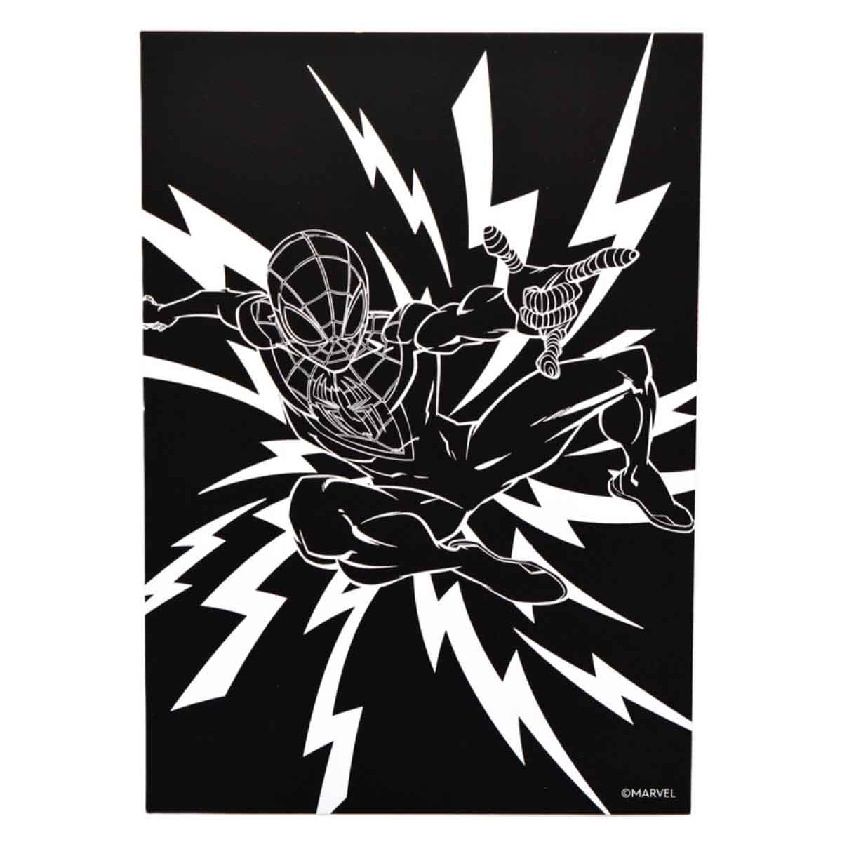 Spider-Man Scratch Scribble Sticker Set Unisex, 3-4 Years