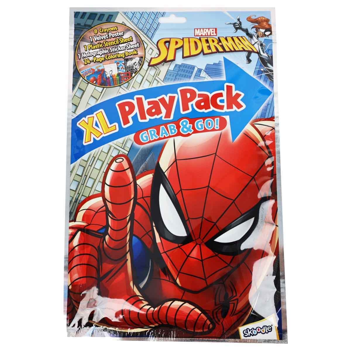 Spider-Man XL Grab & Go Play Pack Unisex, 3-4 Years