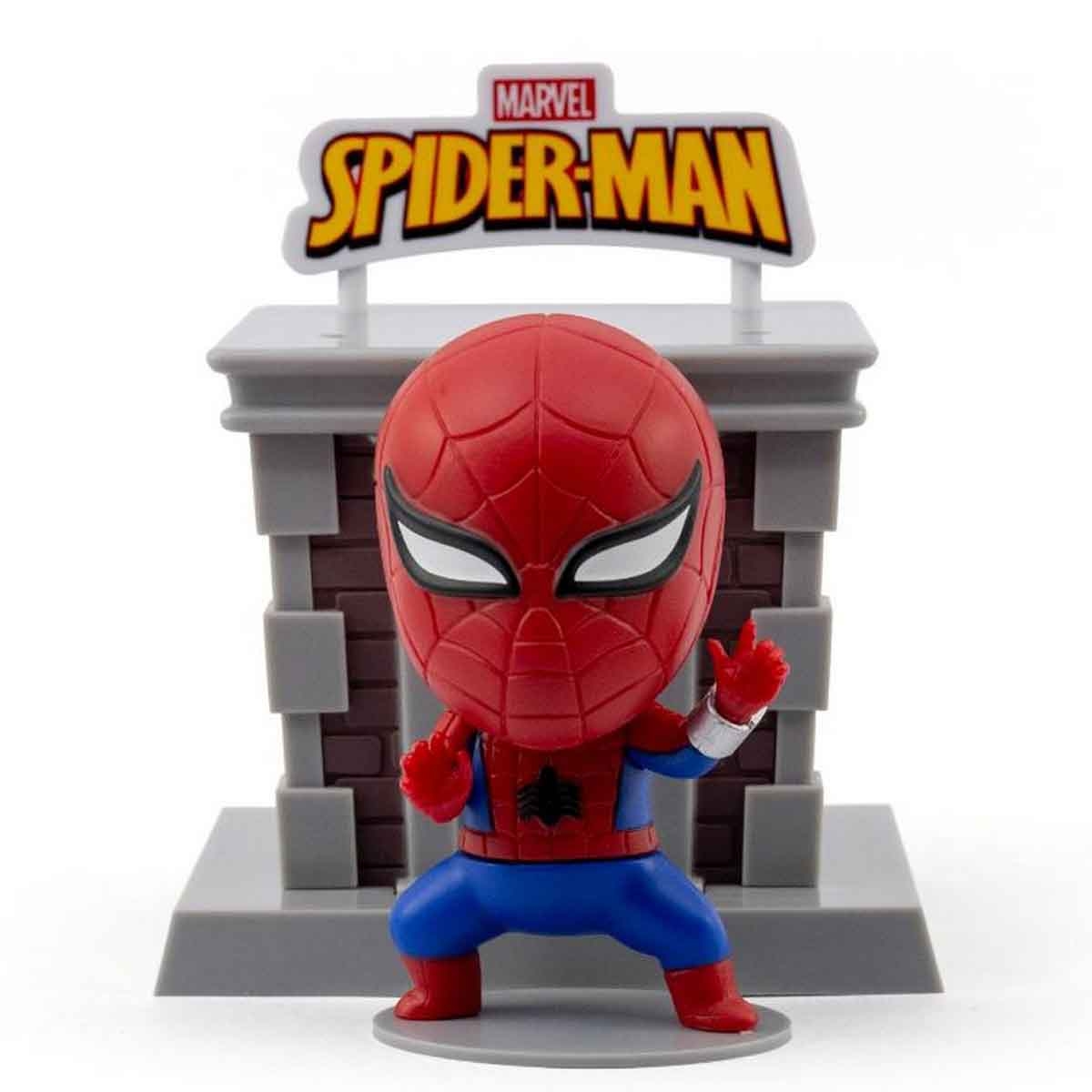 Marvel Spiderman Tower Series Assorted Action Figure Boys, 3-4 Years