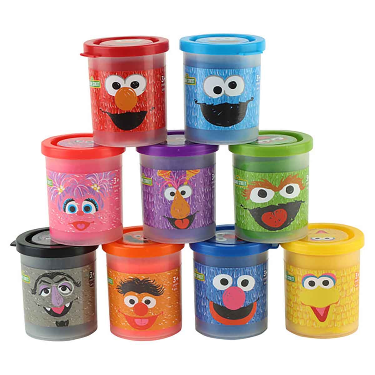 Sesame Street 2oz. 9-Cans Dough Bag Unisex, 3-4 Years