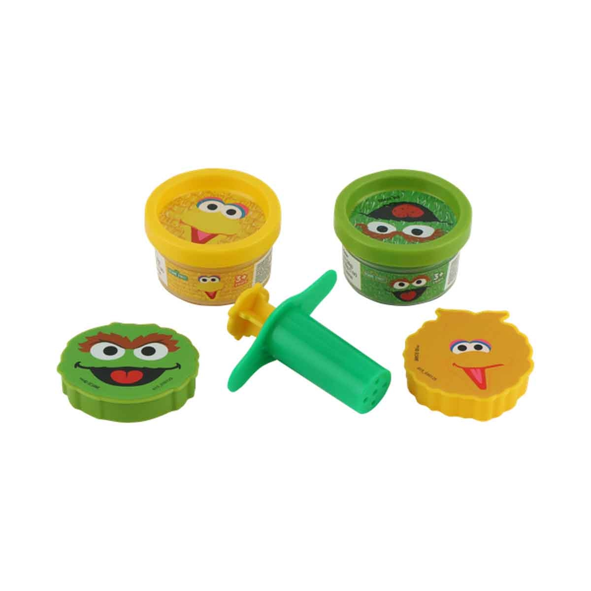 سيزام ستريت مجموعة لعب بالعجين والقوالب، للجنسين، للأعمار من 3 إلى 4 سنوات