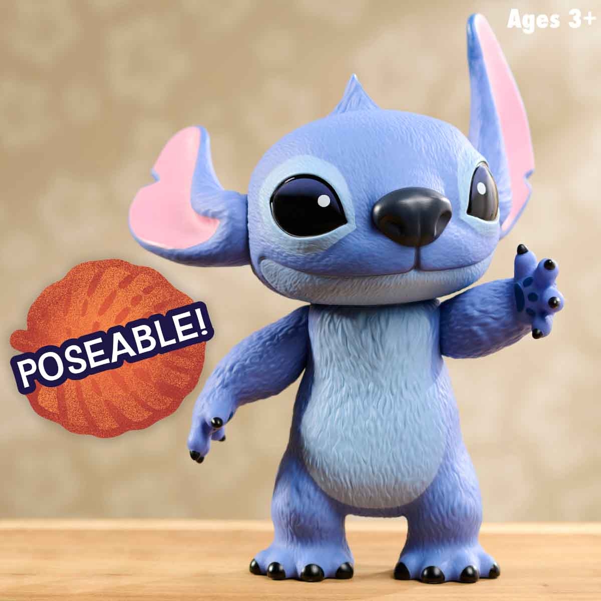 Disney Stitch Live Action Large Action Figure Unisex, 3-4 Years