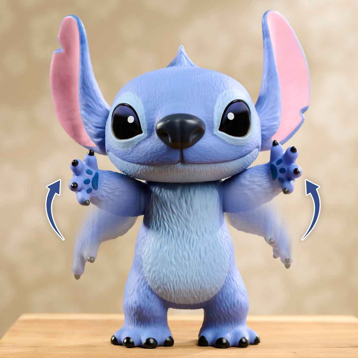 Disney Stitch Live Action Large Action Figure Unisex, 3-4 Years