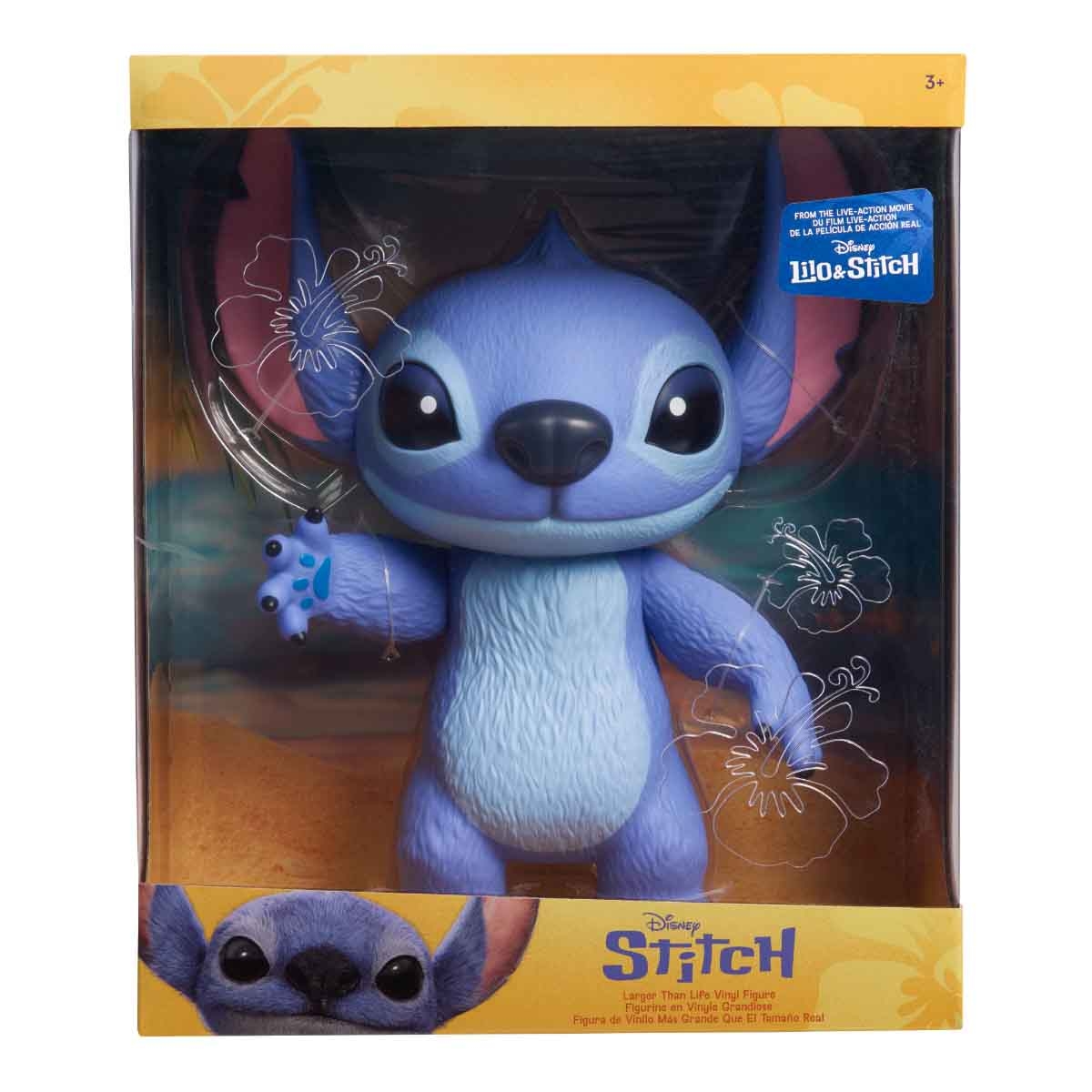 Disney Stitch Live Action Large Action Figure Unisex, 3-4 Years