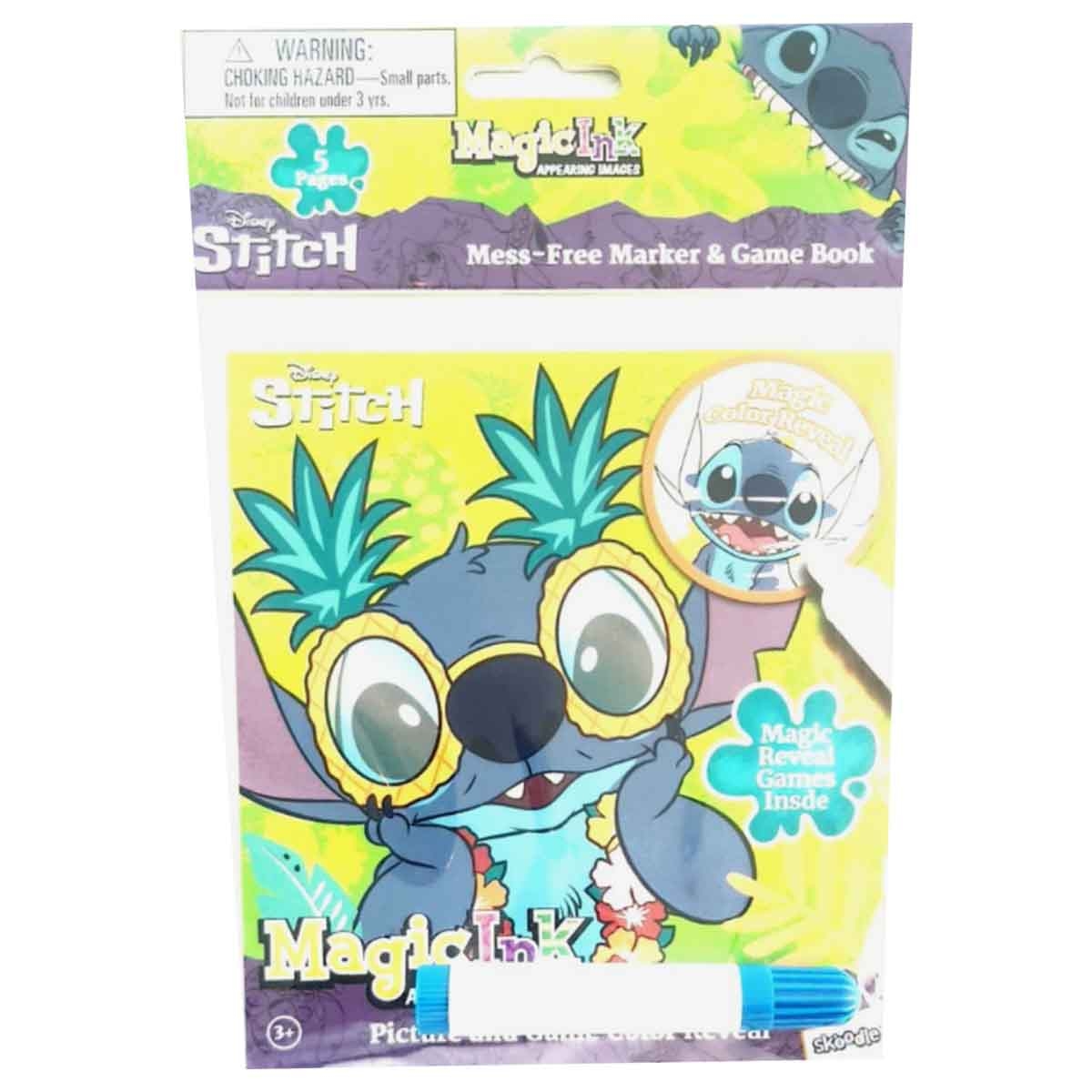 Disney Stitch Mini Magic Ink Book & Marker Unisex, 3-4 Years