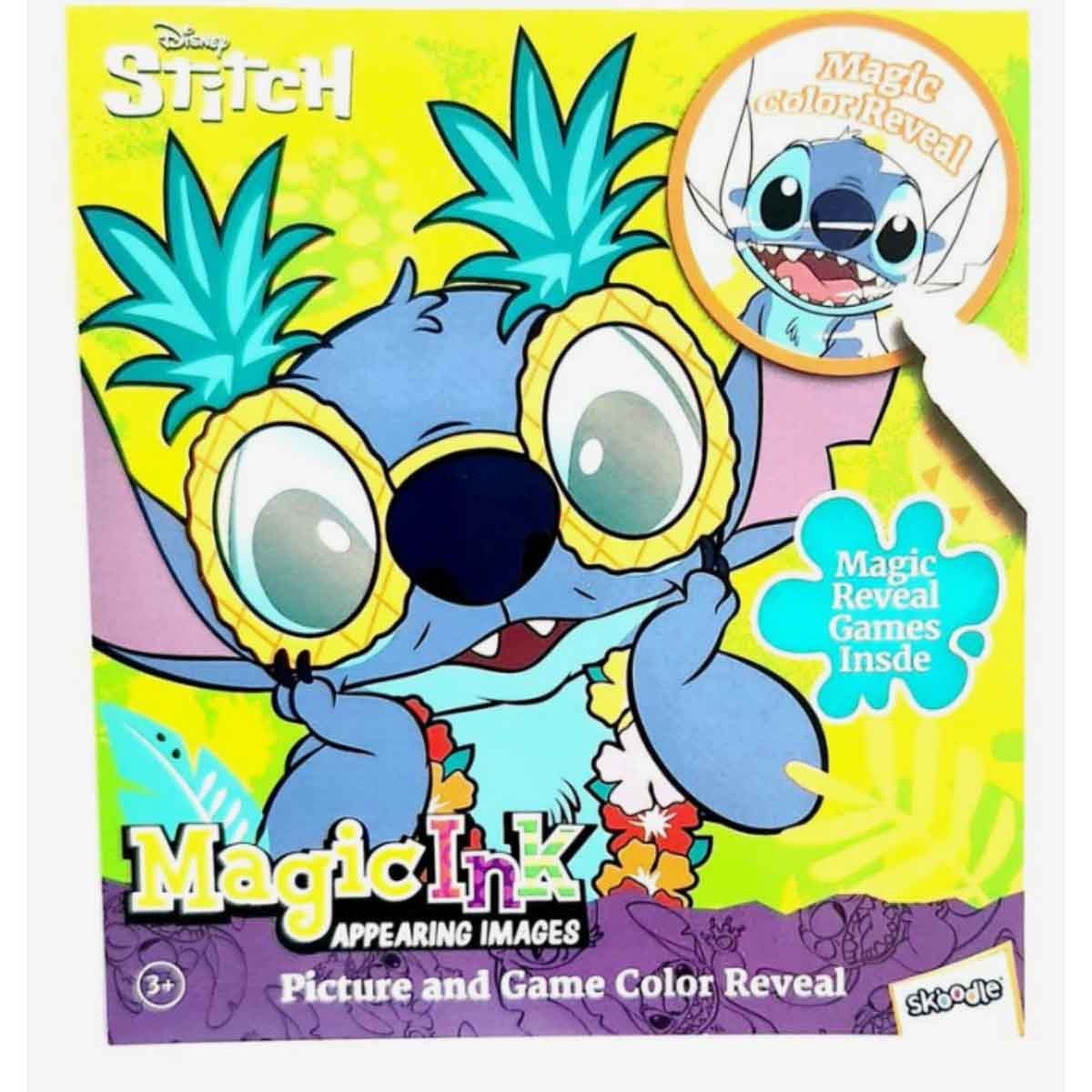 Disney Stitch Mini Magic Ink Book & Marker Unisex, 3-4 Years