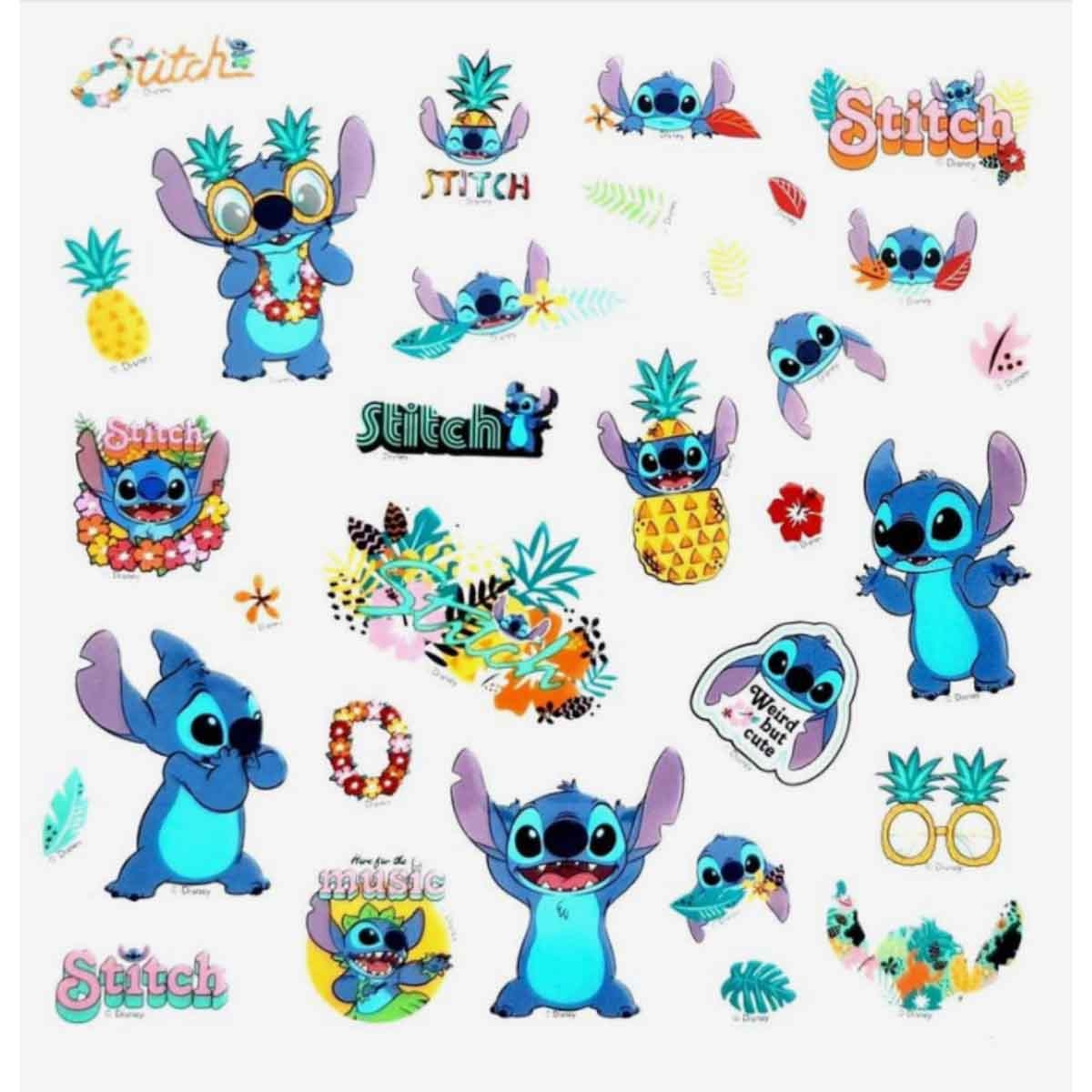 Disney Stitch Puffy Sticker Play Set Unisex, 3-4 Years