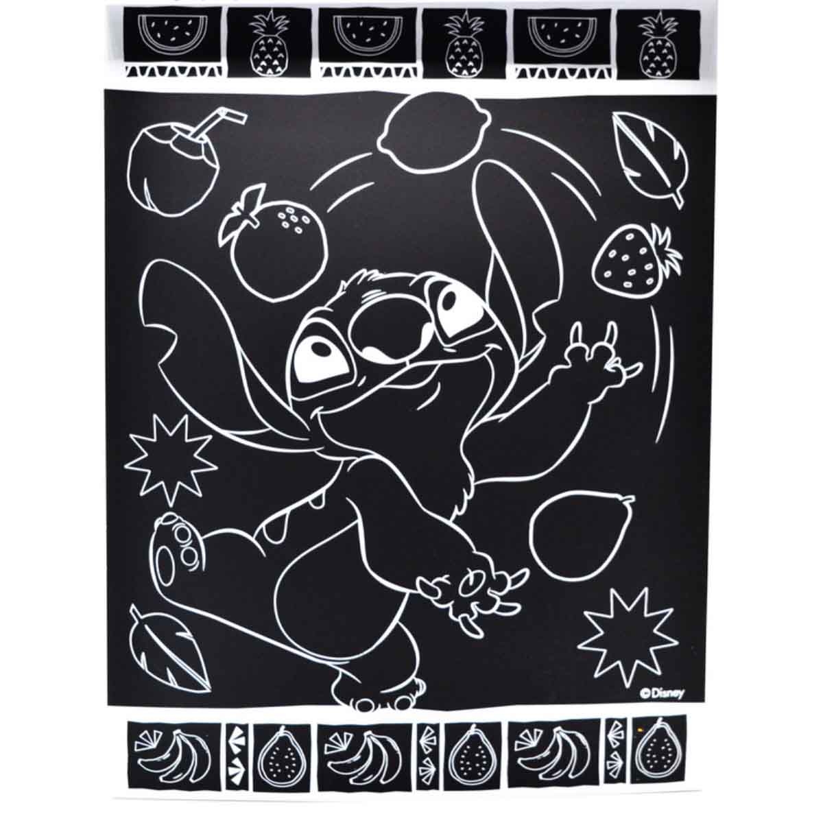 Disney Stitch Scratch Art Kit Unisex, 3-4 Years