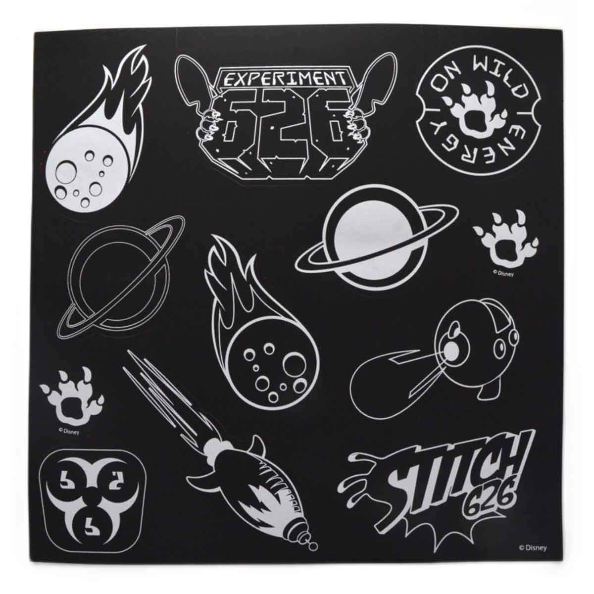 Disney Stitch Scratch Scribble Sticker Set Unisex, 3-4 Years