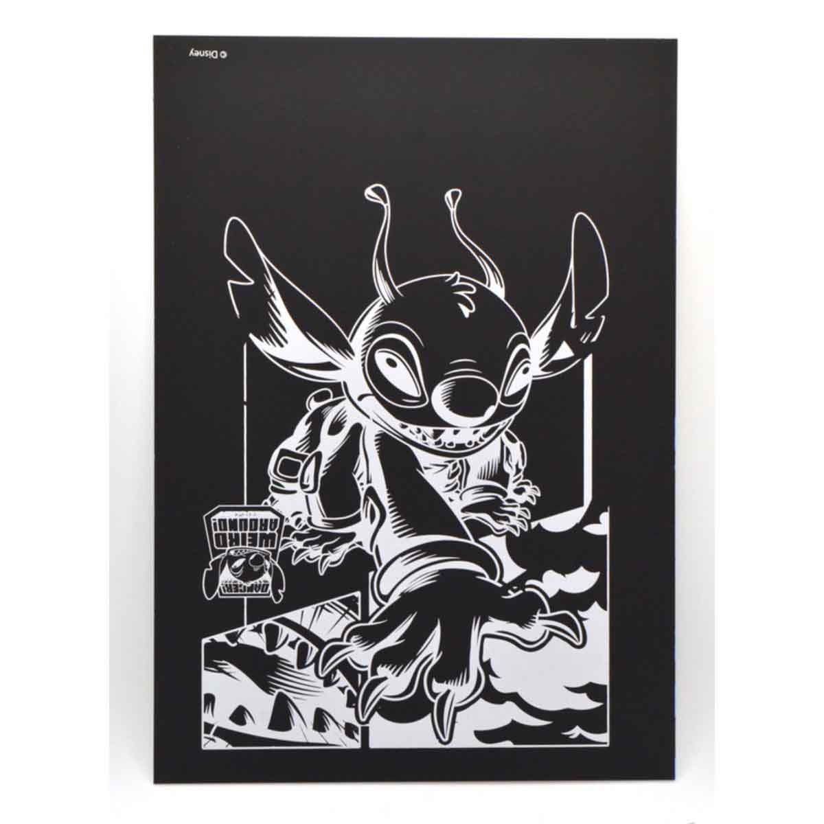 Disney Stitch Scratch Scribble Sticker Set Unisex, 3-4 Years