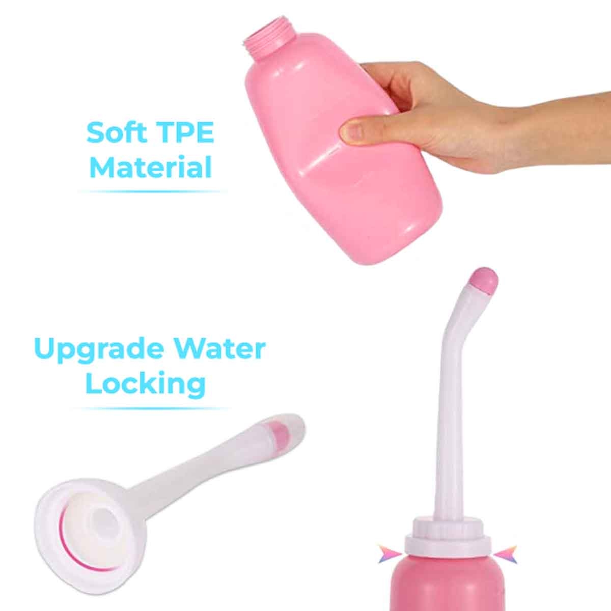 Sunveno 500ml Pink Portable Bidet