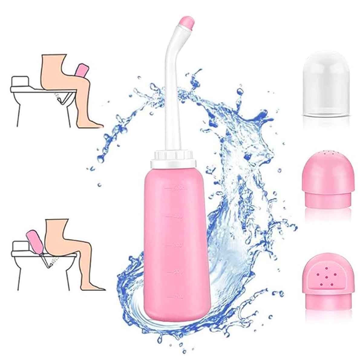 Sunveno 500ml Pink Portable Bidet