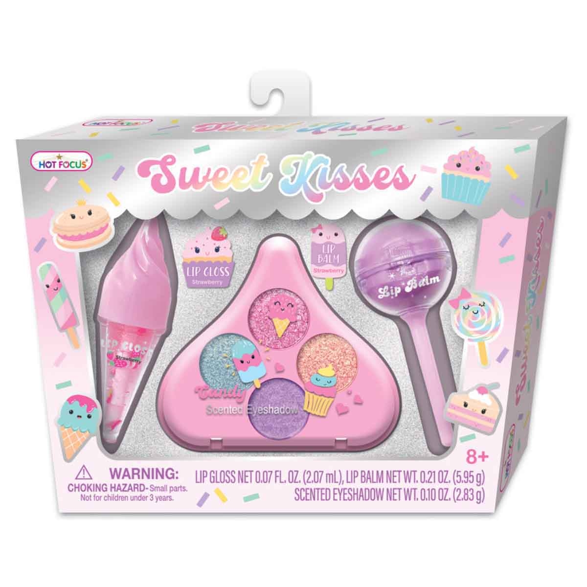 Hot Focus Sweet Kisses Beauty Set Girls, 8-10 Years