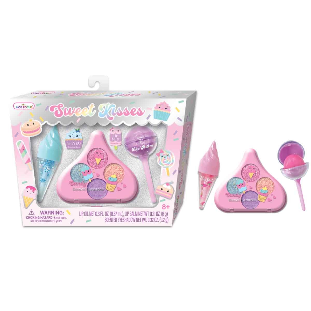 Hot Focus Sweet Kisses Beauty Set Girls, 8-10 Years